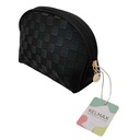 Neceser de PU con cierre NEGRO, Kelmax