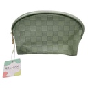 Neceser de PU con cierre VERDE, Kelmax