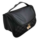 Neceser de PU con cierre NEGRO, Kelmax