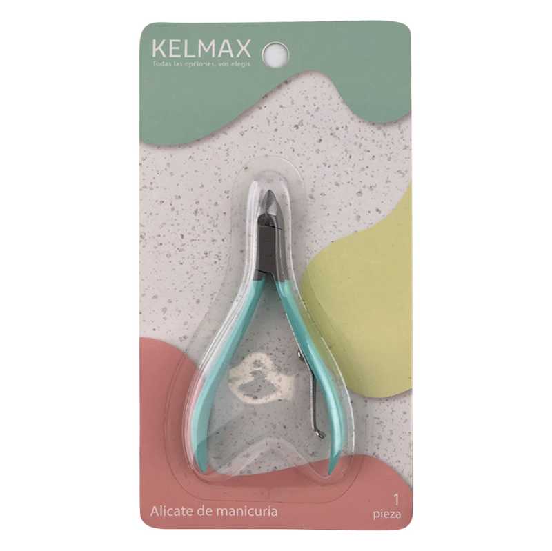 [HC1892] Corta cutícula alicate de acero inoxidable, en blister, Kelmax