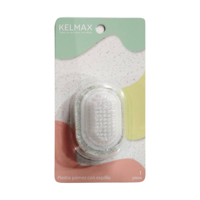 [HC1900] Piedra pómez con cepillo para uñas, en blister, Kelmax