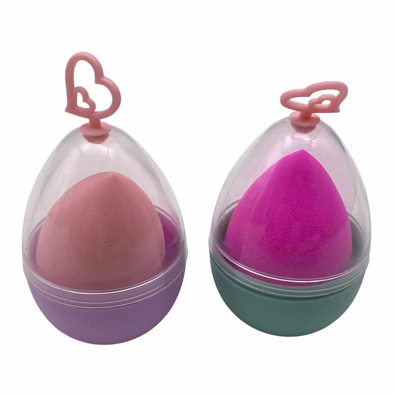 [HC1970] Esponja aplicadora, en estuche de plástico, PACKx12, varios colores