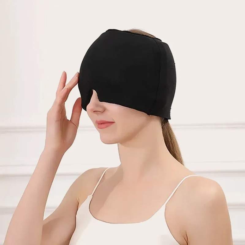 [HC2018] Antifaz gorra de gel, antijaqueca, en caja, varios colores