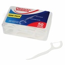 Hilo dental palillo x50, de plástico