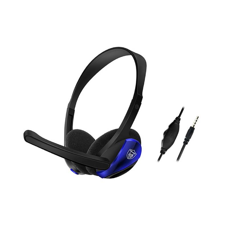 [HE1322] Auriculares gamer con micrófono, GM-006, en caja