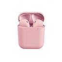 Auriculares inalámbricos bluetooth V5.0, i12, ROSADO