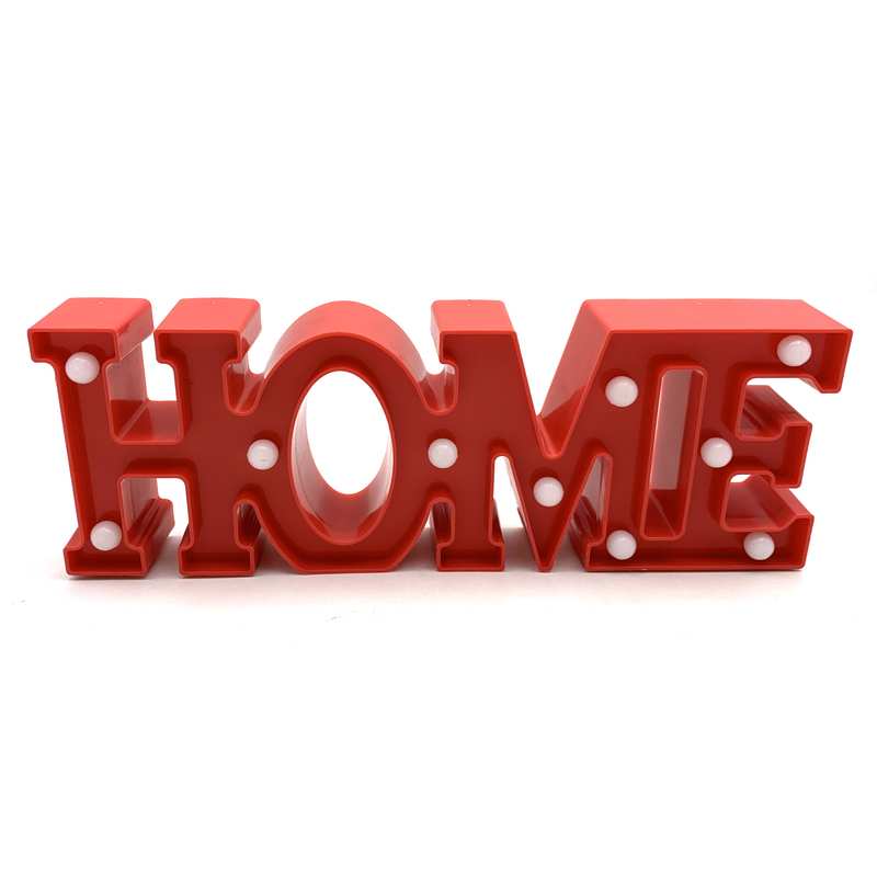 [HE1497] Lámpara led, home en caja, varios colores