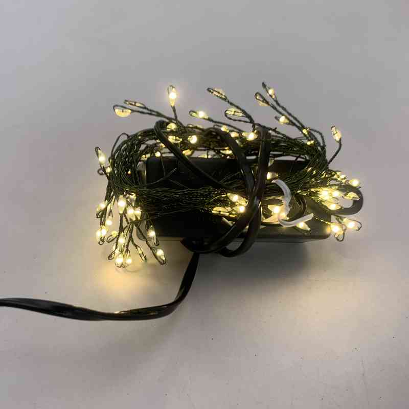 [HE1531] Luces led x300 mini blancas intermitentes 220V 3metros, en caja
