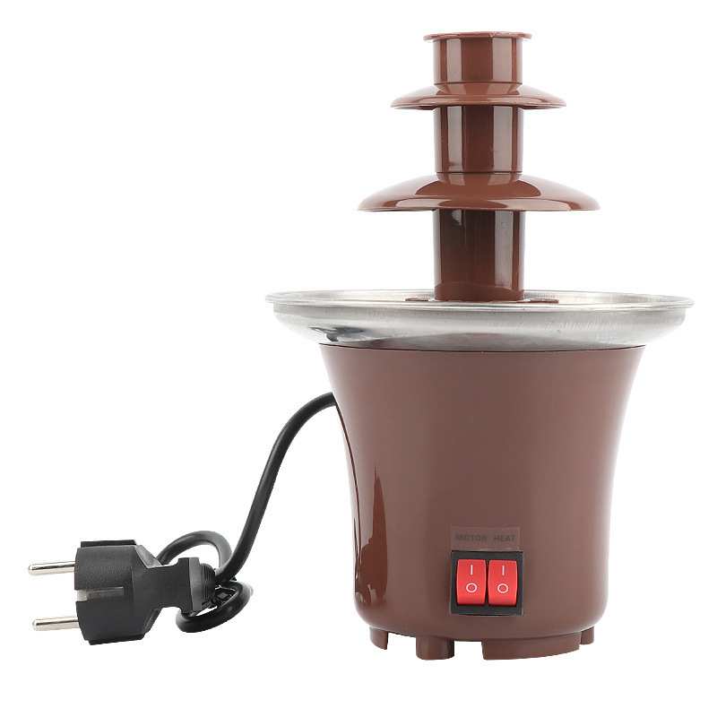 [HE1556] Fuente de chocolate, tres niveles, en caja