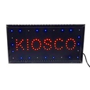 Cartel LED luminoso, KIOSKO en caja