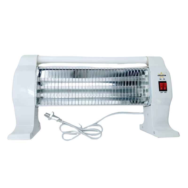 Estufa a cuarzo 3 tubos, 400/800/1200w, en caja