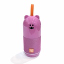 Parlante TG502 bluetooth 5.0 USB radio FM, T&G varios diseños infantiles, en caja