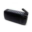 Parlante con radio FM recarga solar y USB, USB mini con bluetooth, en caja
