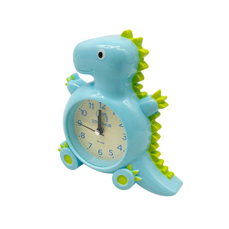 [HE1643] Despertador de plástico infantil, 1AA, varios colores, en caja