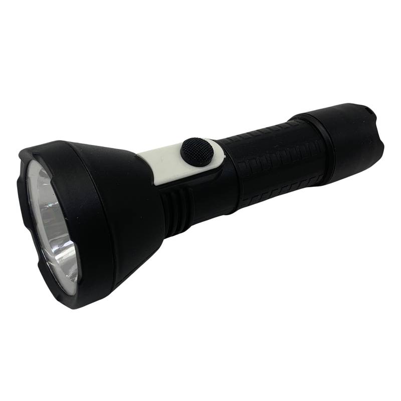 [HE1656] Linterna 1 led 2 pilas C, de plástico, en caja