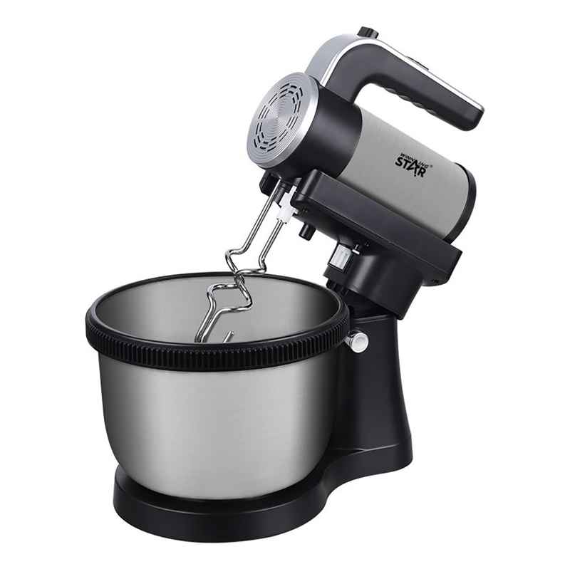 [HE1664] Batidora de pie desmontable 4.5L bowl acero inoxidable, en caja 450W WINNING STAR