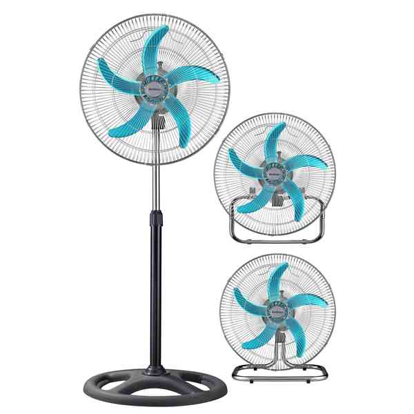 [HE1700] Ventilador Berlina 18" 3en1 5 aspas de metal