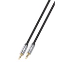 Cable auxiliar para audio 1m, macho a macho, varios colores, KLGO en caja
