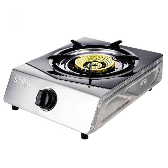 [HE1765] Anafe a gas butano, 1 quemador, en caja WINNING STAR
