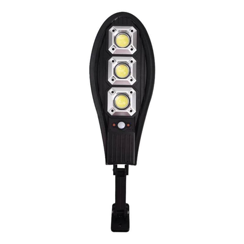 [HE1810] Farol de pared 3 lámparas led, recarga solar, en caja