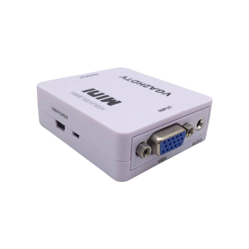 [HE1819] Adaptador conversor VGA a HDMI, en caja