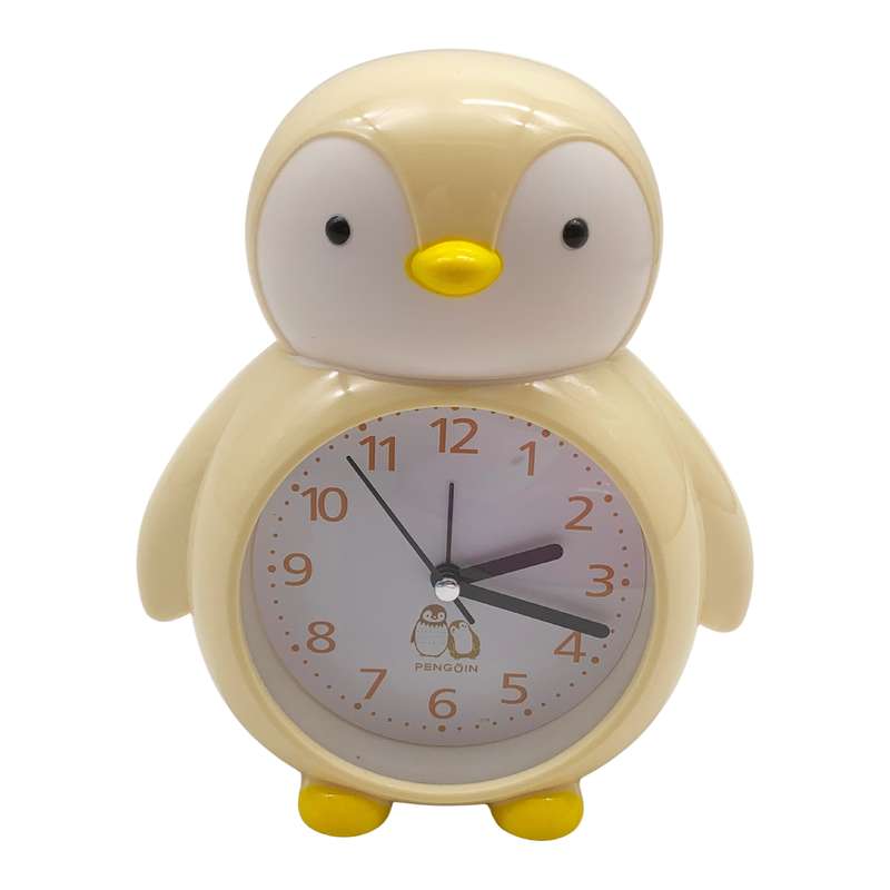 [HE1823] Despertador de plástico infantil, 1AA en caja, varios colores