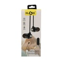 Auriculares con cable auxiliar 3.5mm, varios colores, KLGO en caja