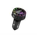 Cargador para auto, 2 entradas, USB-C, con bluetooth, 45W, KLGO, en caja