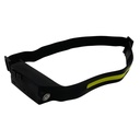 Linterna para cabeza 50+1 led, recarga USB, en caja