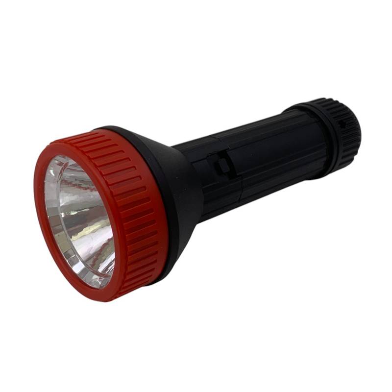 Linterna 1 led, 3AA, en caja, varios colores