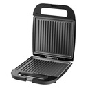 Sandwichera grill tostadora eléctrica, antiadherente, 1200W, en caja, WINNING STAR