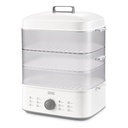 Vaporera eléctrica 3 niveles, 14,5L, 850W, en caja, WINNING STAR