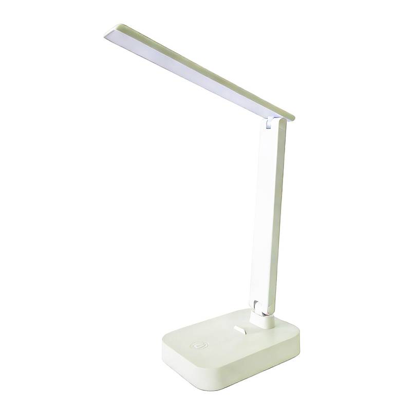 Lámpara touch, luz led, recargable con USB, 3 niveles, en caja