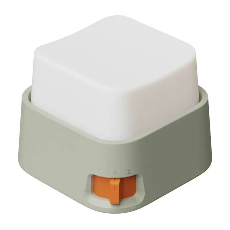 [HE2106] Lámpara led cuadrada, mini, diseño tecla, recarga USB,(no trae cable) en caja