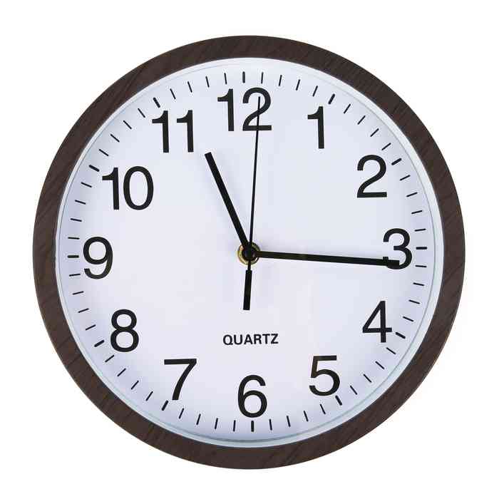 [HE2107] Reloj de pared, 25cm de diámetro, en caja