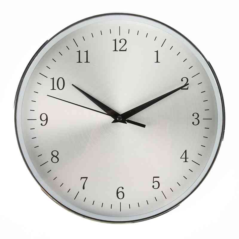 [HE2109] Reloj de pared, 25cm de diámetro, en caja 2 colores