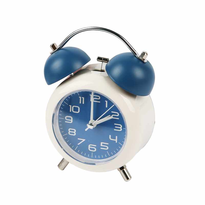 [HE2110] Despertador de plástico con luz 1AA, en caja, varios colores