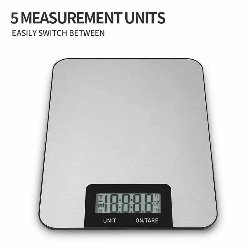 [HE2116] Balanza de cocina, digital, 0.1g a 5000g, en caja