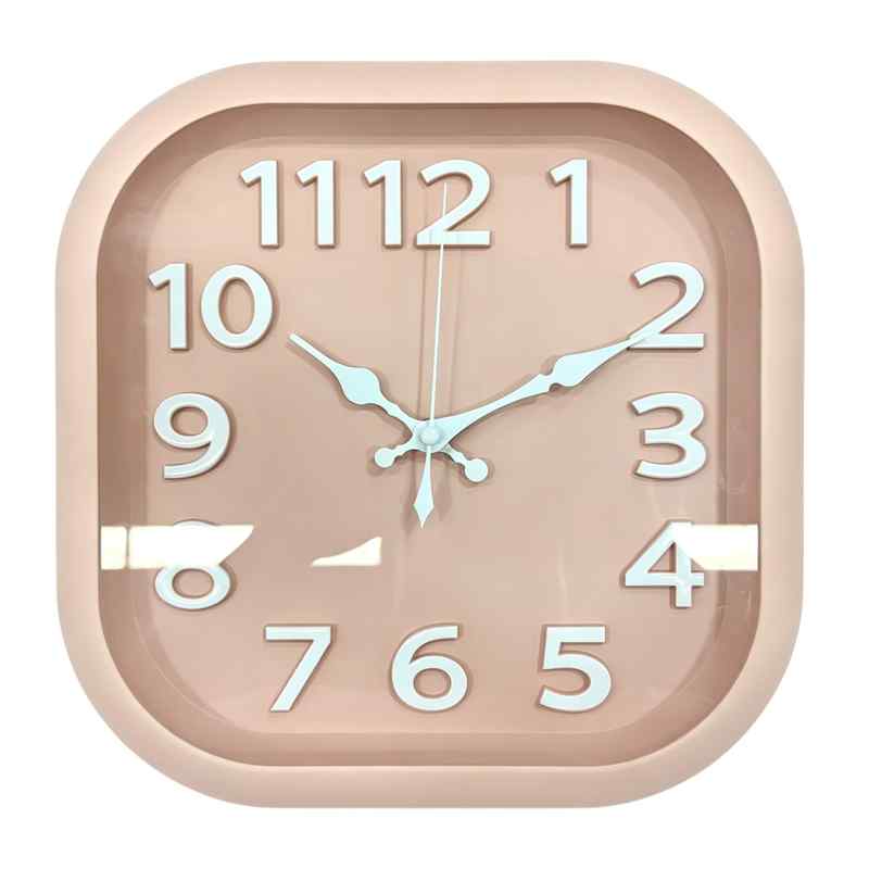 [HE2118] Reloj de pared, 30cm, 3 colores, en caja