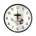 Reloj de pared, 29cm, en caja varios diseños café