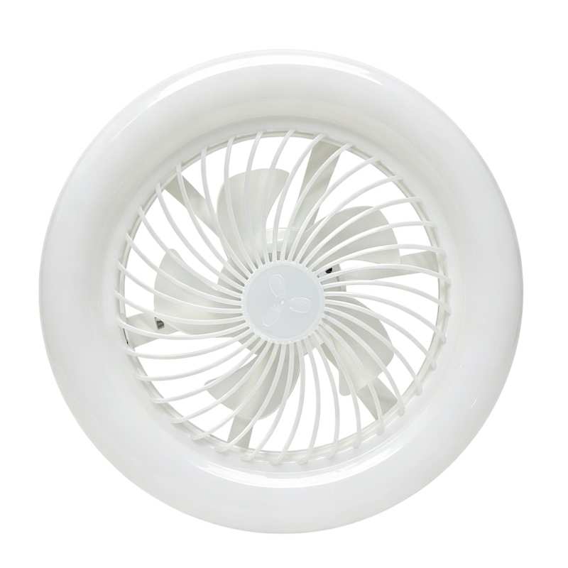 [HE2122] Lámpara led con ventilador, con control remoto, en caja