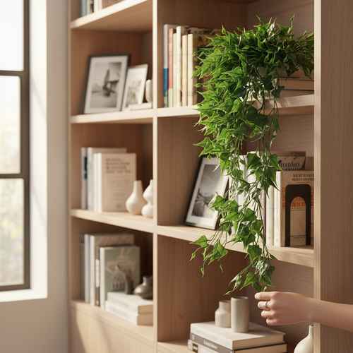 [HF0388] Planta de hojas verdes colgantes