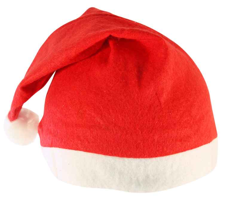 Gorro navideño de fieltro, PACKx12