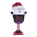 Adorno navideño de MDF, con cartel, varios diseños