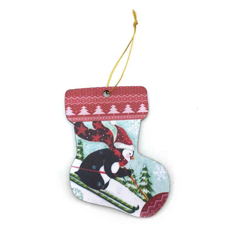 [HN0396] Adorno navideño de MDF, en bolsa, varios diseños