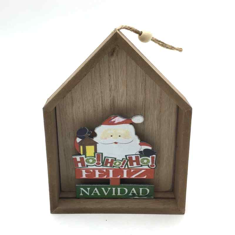 [HN0429] Adorno navideño de MDF, varios diseños