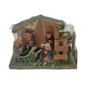 Pesebre 6 figuras, en caja