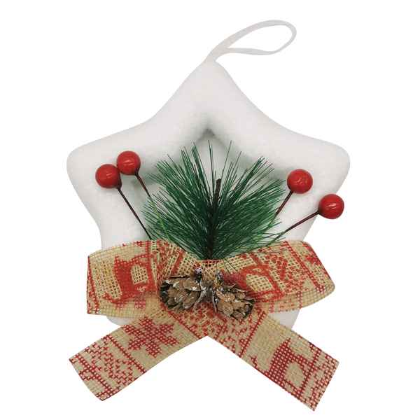 [HN0617] Adorno navideño estrella, en bolsa