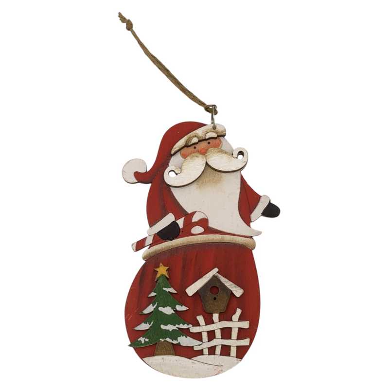 [HN0656] Adorno navideño de MDF, varios diseños