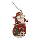 Adorno navideño de MDF, varios diseños